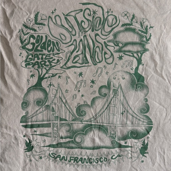 ❌SOLD❌ SF Outside Lands Graphic Tee - Picture 2 of 5